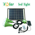 2015 portable CE home lighting 6W led light solar power kit with solar panel (JR-SL988 series)